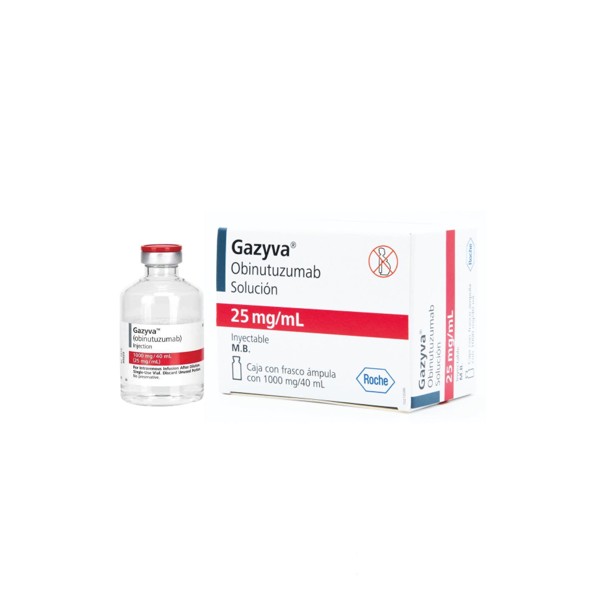 Gazyva 25 mg/ml precio México