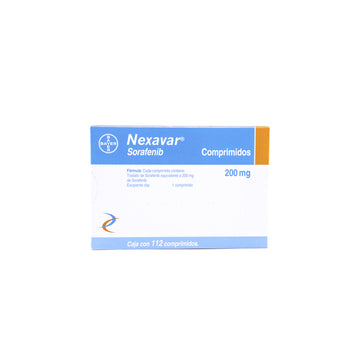 NEXAVAR 200 mg Sorafenib con 112 comprimidos