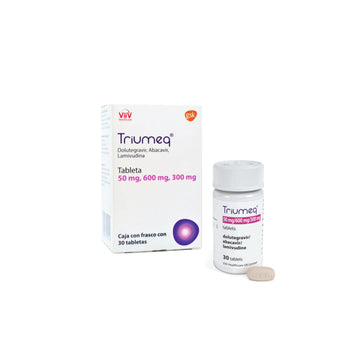 Triumeq 50 mg/600 mg/300 mg precio México