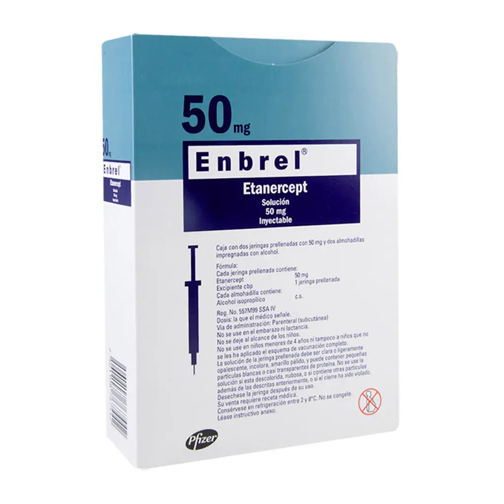 Enbrel 50 mg precio México